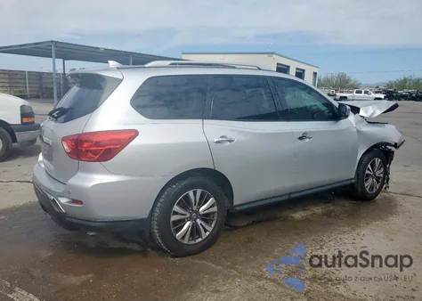 2019 Nissan Pathfinder S z USA, uszkodzony, nr VIN 5N1DR2MN0KC582865